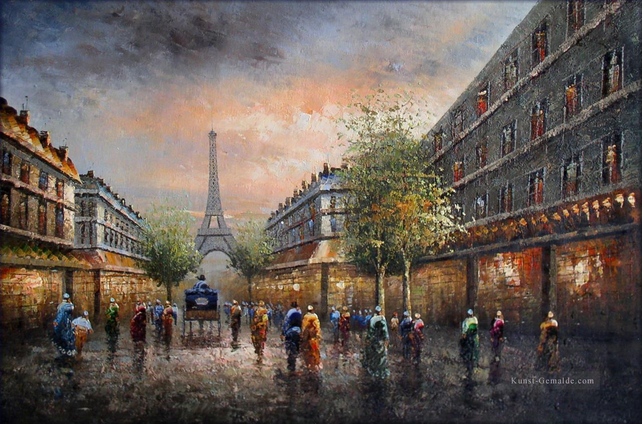 st082B Impressionismus Paris Szenen Ölgemälde